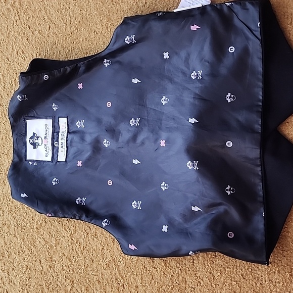 Black Bianco Boys Size 10 Suit Vest - Picture 7 of 7